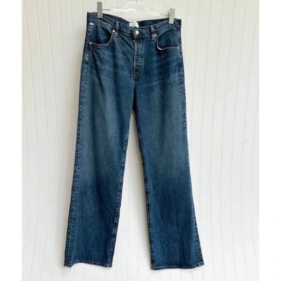 Citizens of Humanity Annina Trouser Jean Wide Leg Baggy Straight Jeans 29 - Picture 1 of 10